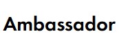 Логотип Ambassador