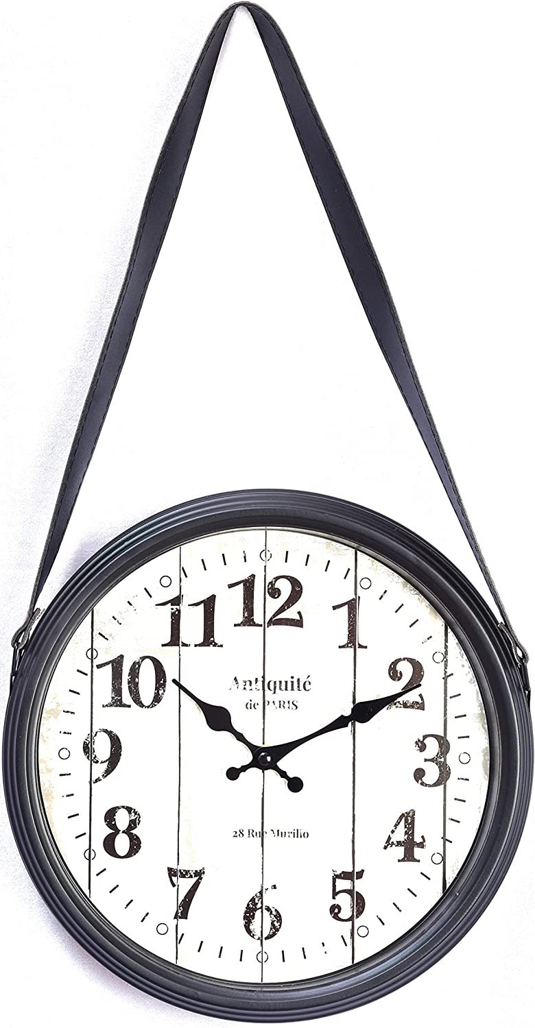Настенные часы Platinet Strip PZWCS (черный)