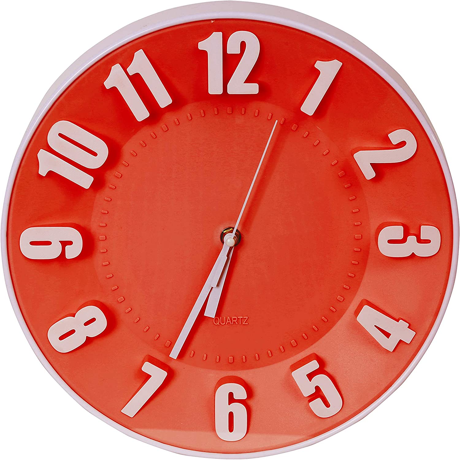 Настенные часы Platinet Today PZTRC (красный)