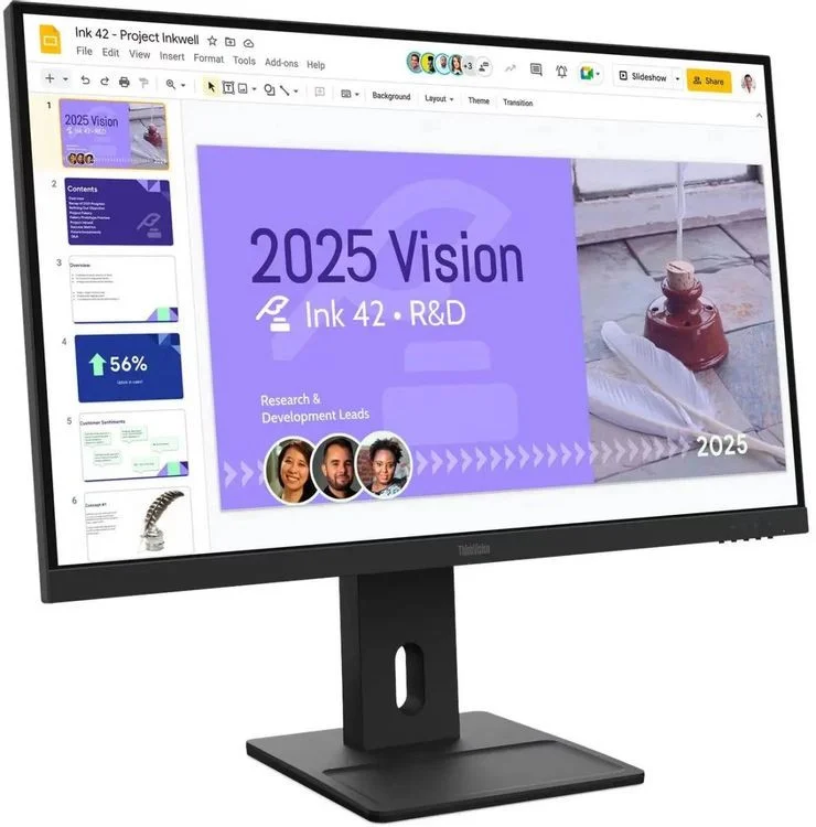 Монитор Lenovo ThinkVision E27Q-40 (64BDGAT4UK) картинка 2